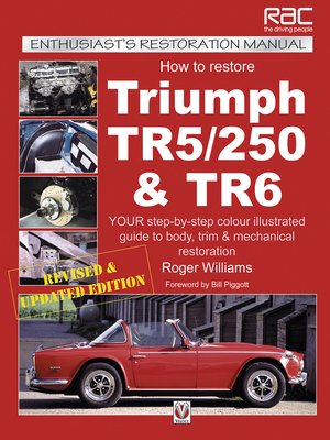 cover image of How to Restore Triumph TR5, TR250 & TR6